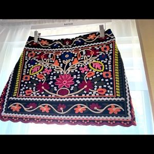 Handmade Mexican Mini Skirt